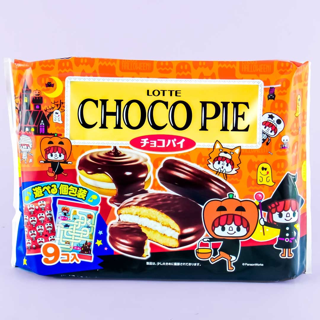 Lotte Enjoy Halloween Choco Pie Pack – 9 pcs