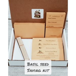 Seed Saving Kit – Basil Collection
