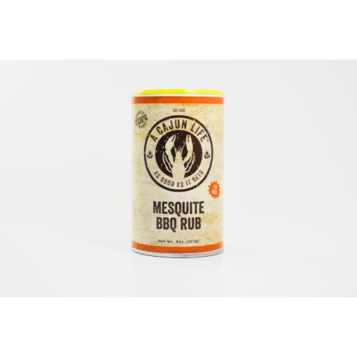 A Cajun Life – Mesquite BBQ Seasoning, 8 Oz – Pack of 6