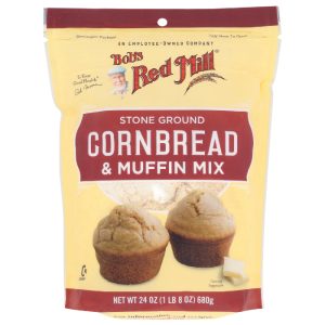 Bob’s Red Mill – Mix, Cornmeal Muffin, 24 Oz | Pack of 4