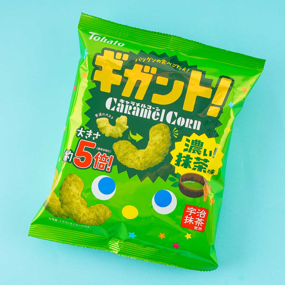 Tohato Caramel Corn – Deep Matcha