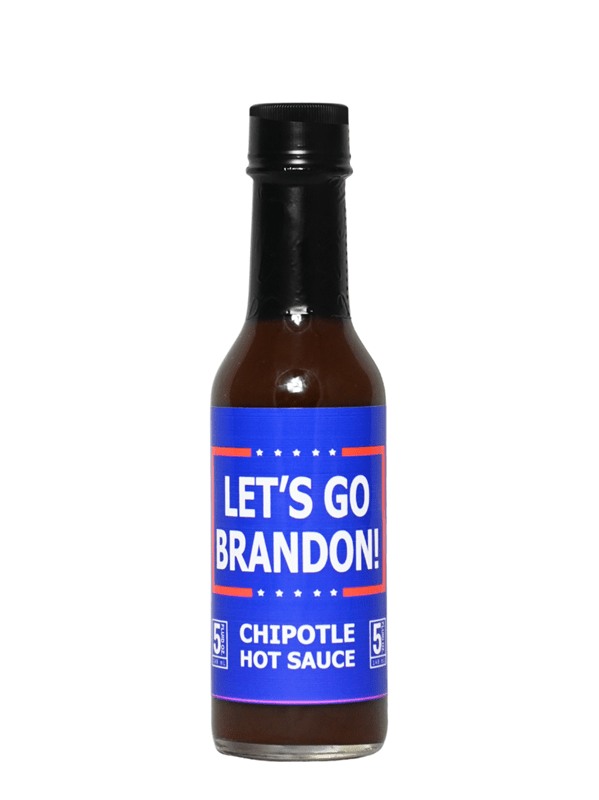 Hot Sauce Lets Go Brandon 5 oz Heat 6