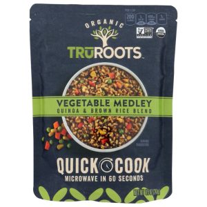 Truroots – Vegetable Medley Quinoa And Brown Rice Blend 8.5 OZ – (Pack