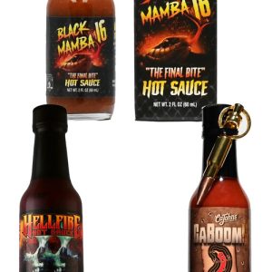 Best of Pepper Extract Hot Sauces Set, 3/5oz.
