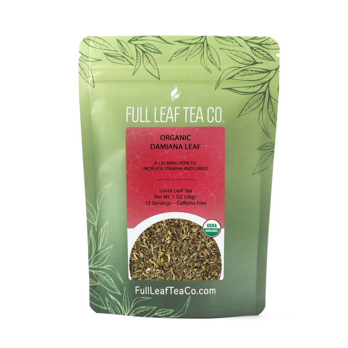 Organic Damiana Leaf – Case of 6