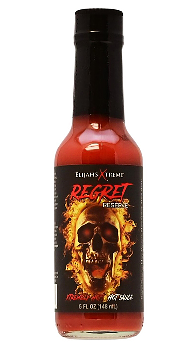Elijah’s Xtreme Regret Reserve Hot Sauce