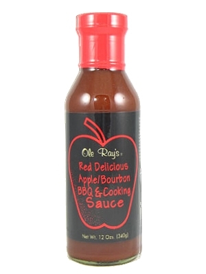 Ole Ray’s Red Delicious Apple Bourbon BBQ and Cooking Sauce