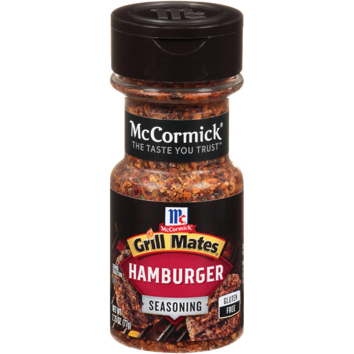 GRILL MATES – SEASONING HAMBURGER BLEND 2.75 OZ – Pack of 6