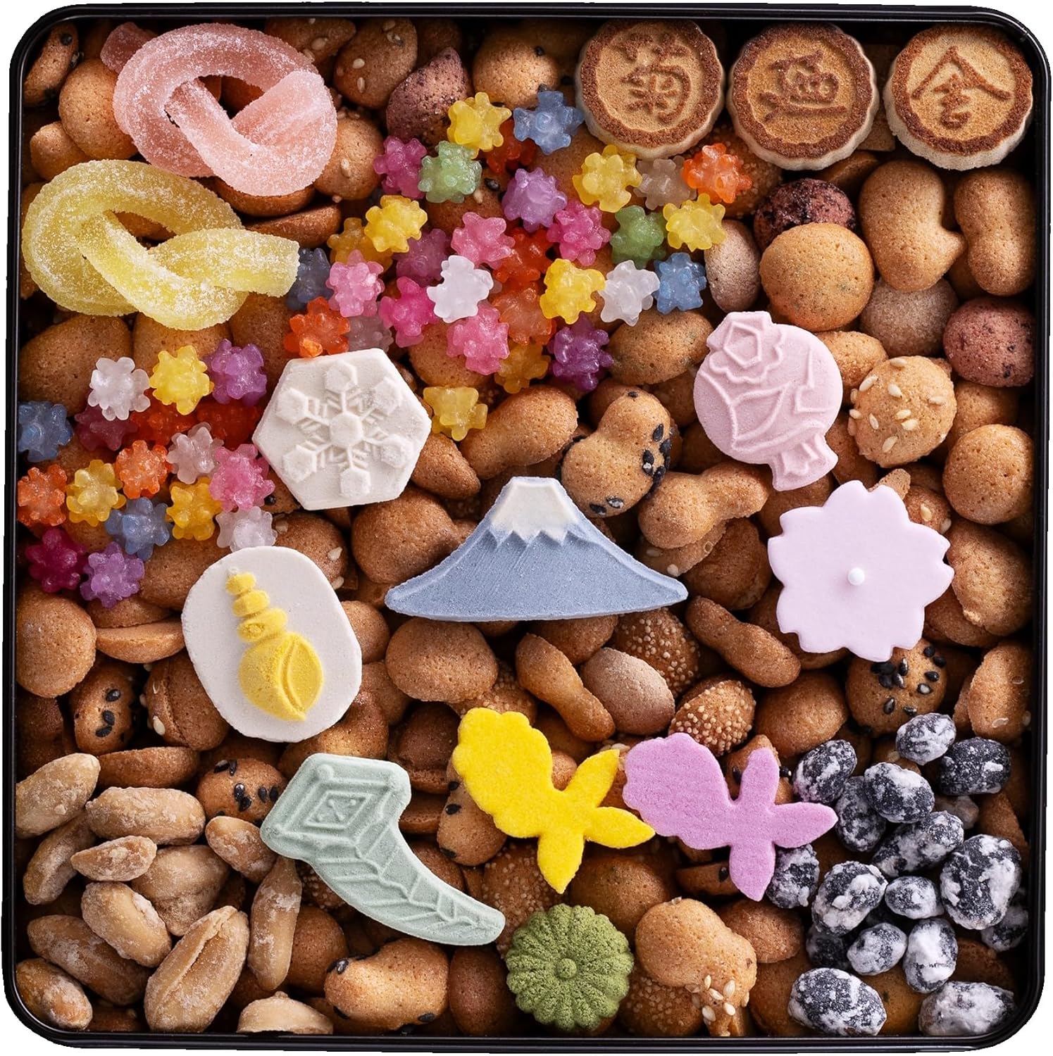 Ginza Kikunoya FUKIYOSE Traditional Japanese Cookies & Sweets Assortment 340g – Tokyo Sakura Mall