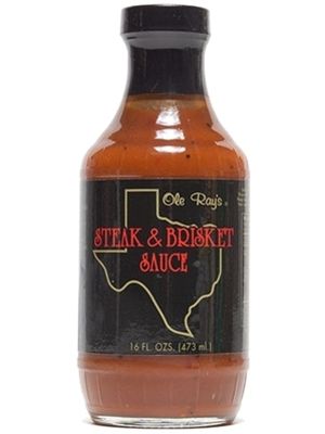 Ole Ray’s Steak and Brisket Sauce, 16oz.