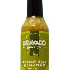 Bravado Spice Co. Creamy Herb and Jalapeno Hot Sauce