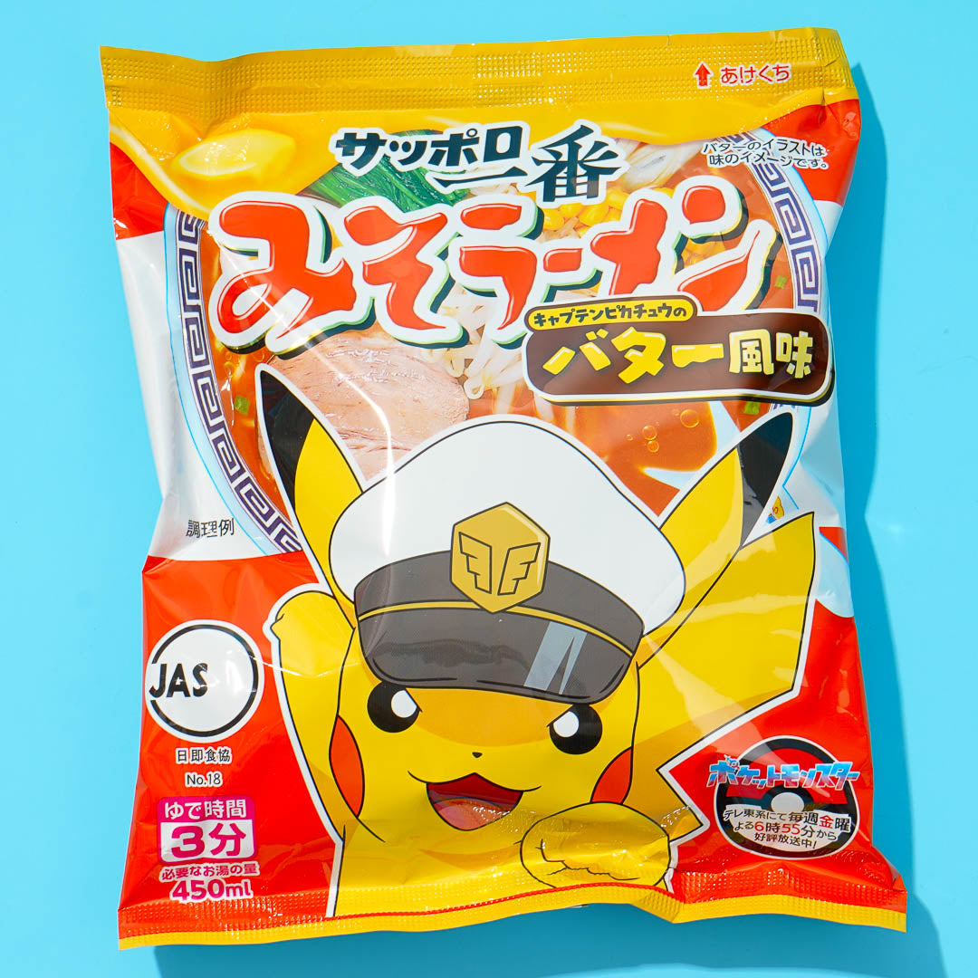 Pokemon Sapporo Ichiban Ramen Noodles – Miso