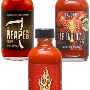 CaJohn’s Hottest Purees Gift Set, 3/2oz.