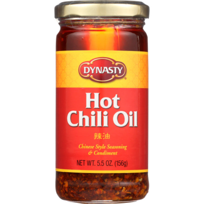 Dynasty – Oil Chili Hot, 5.5 fl oz – Pack of 6
