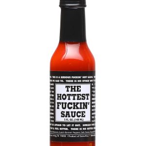 Hot Sauce The Hottest Fucking Sauce 5oz Heat 10+++ Extract.