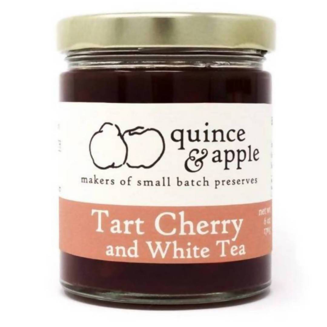 Tart Cherry and White Tea Preserve Jars – 12 x 6oz