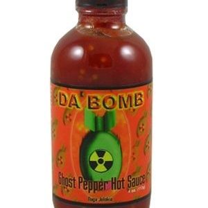 Da’ Bomb Ghost Pepper Hot Sauce, 4oz.