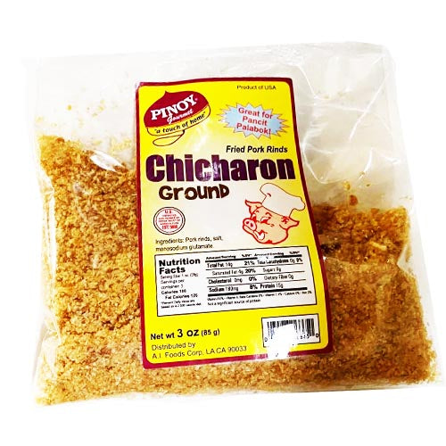 Pinoy Gourmet – Fried Pork Rinds – Chicharon Ground – 3 OZ