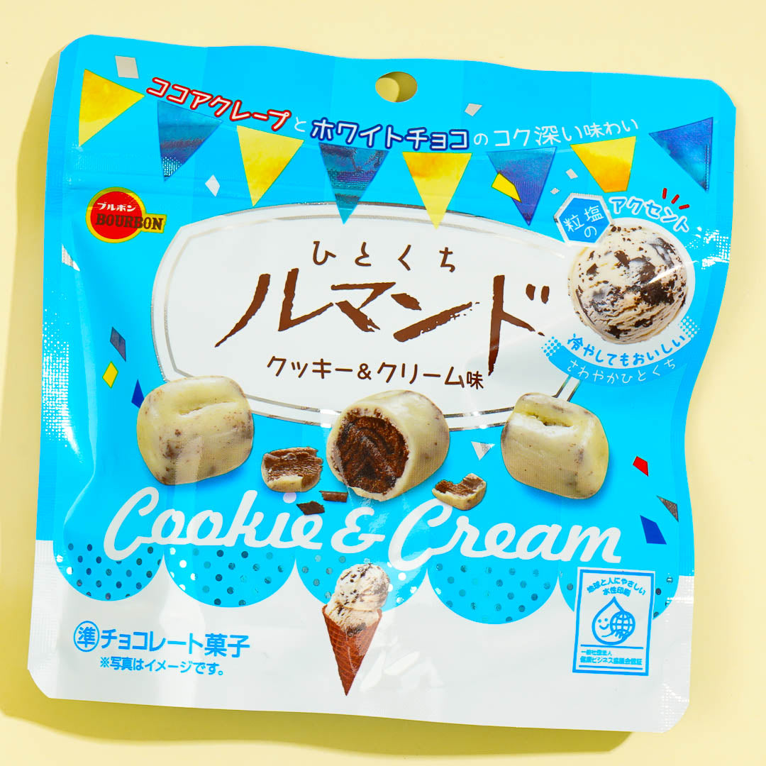 Bourbon Lemando Crepe Chocolate – Cookies & Cream