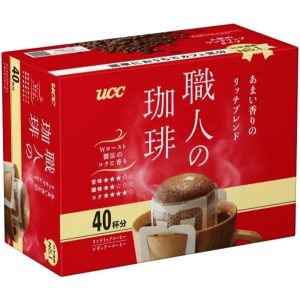 UCC Craftsman Coffee Drip Coffee Sweet Rich Flavor Blend 40 Servings JAPAN – Tokyo Sakura Mall