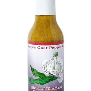 Angry Goat Pepper Co. Blistered Shishito & Garlic Hot Sauce, 5oz.