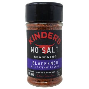 Kinder’s No Salt Blackened Seasoning – 2.0 oz