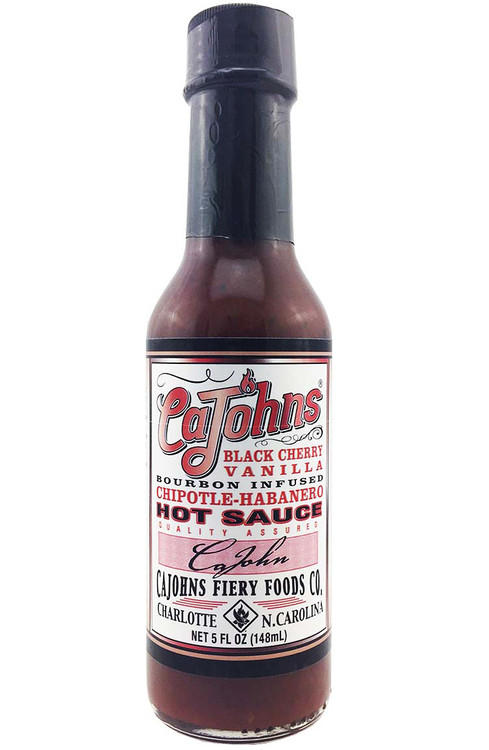 CaJohn’s Black Cherry Vanilla Hot Sauce, 5oz.