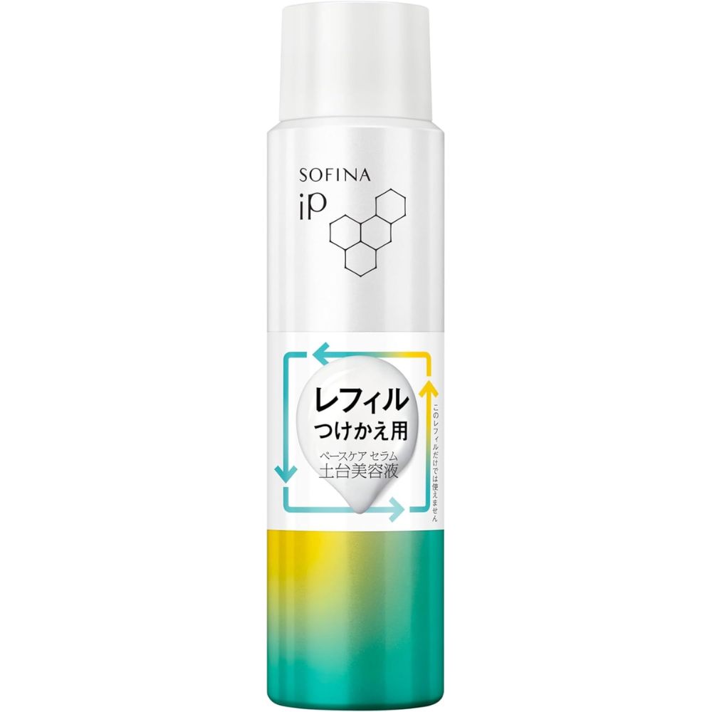 SOFINA iP Base Care Serum Refill 90g Carbonated Essence Moisturizer – Made in JAPAN – Tokyo Sakura Mall