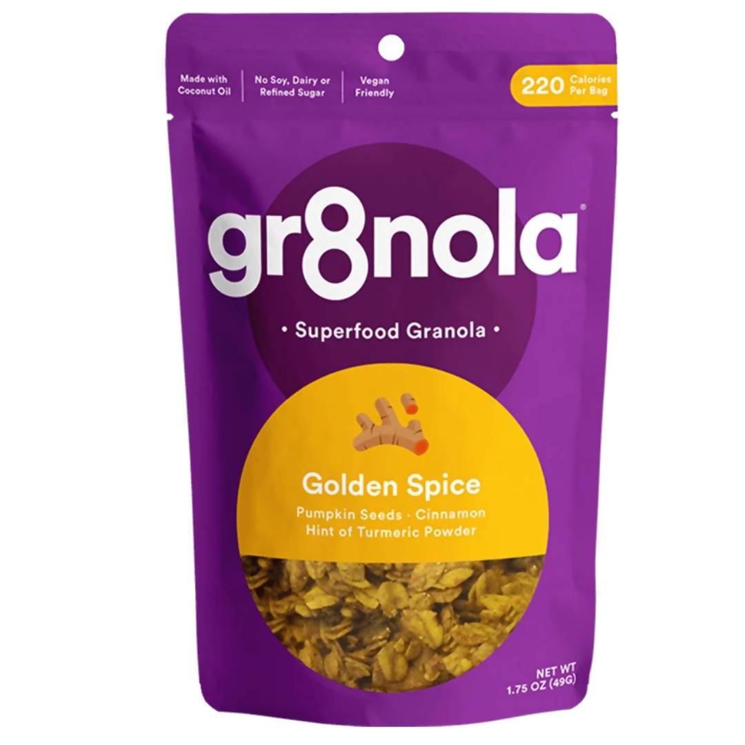 Gr8nola Golden Spice Granola Packs – 60 x 1.75oz