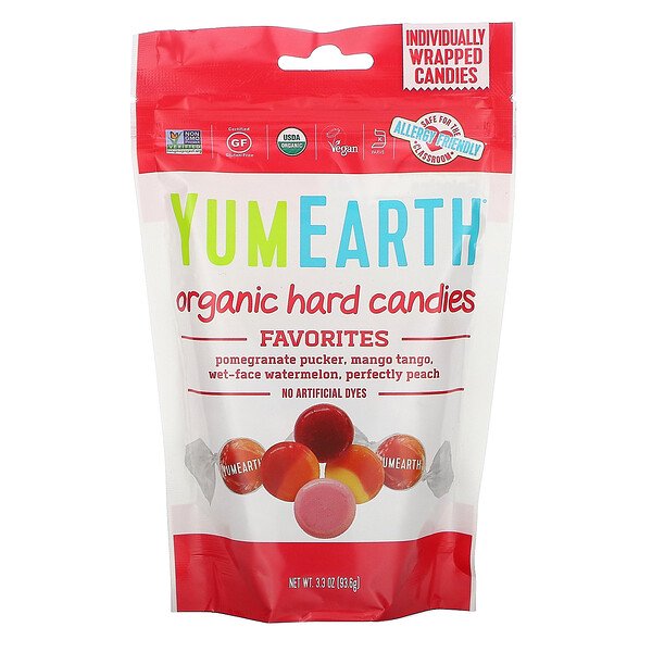 Enjoy YumEarth Organic Hard Candies – Pure, Tasty, Sweet