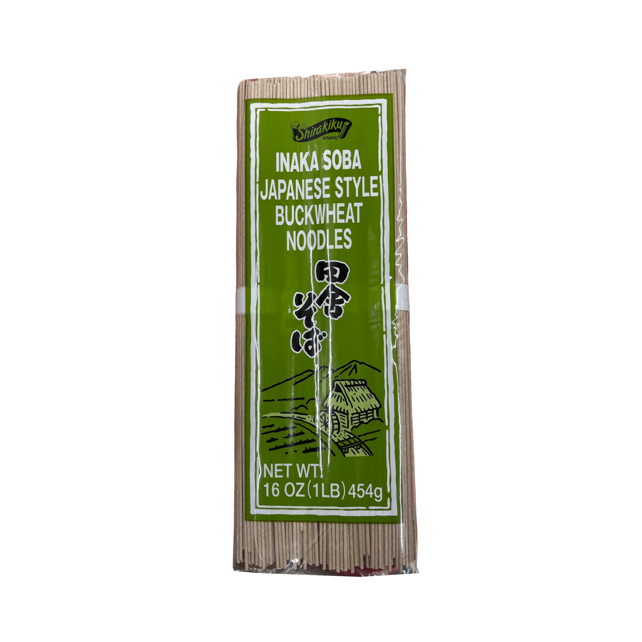 Shirakiku Brand Inaka Soba Japanese Style Buckwheat Noodles