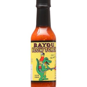 Hot Sauce Bayou Blowtorch Fire in the Hole 5 oz Heat 8