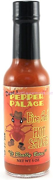 Dave’s Pepper Palace Fire Ant Hot Sauce, 5oz.