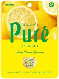 Kanro “Pure Gummy, Lemon Flavor” 56g