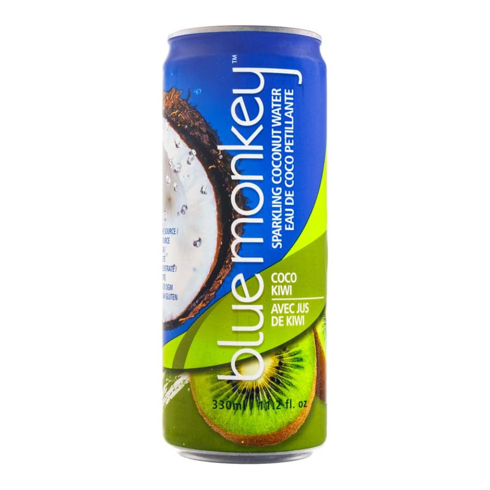 Blue Monkey – Sparkling Coconut Water, Kiwi Coco, 11.2 fl oz