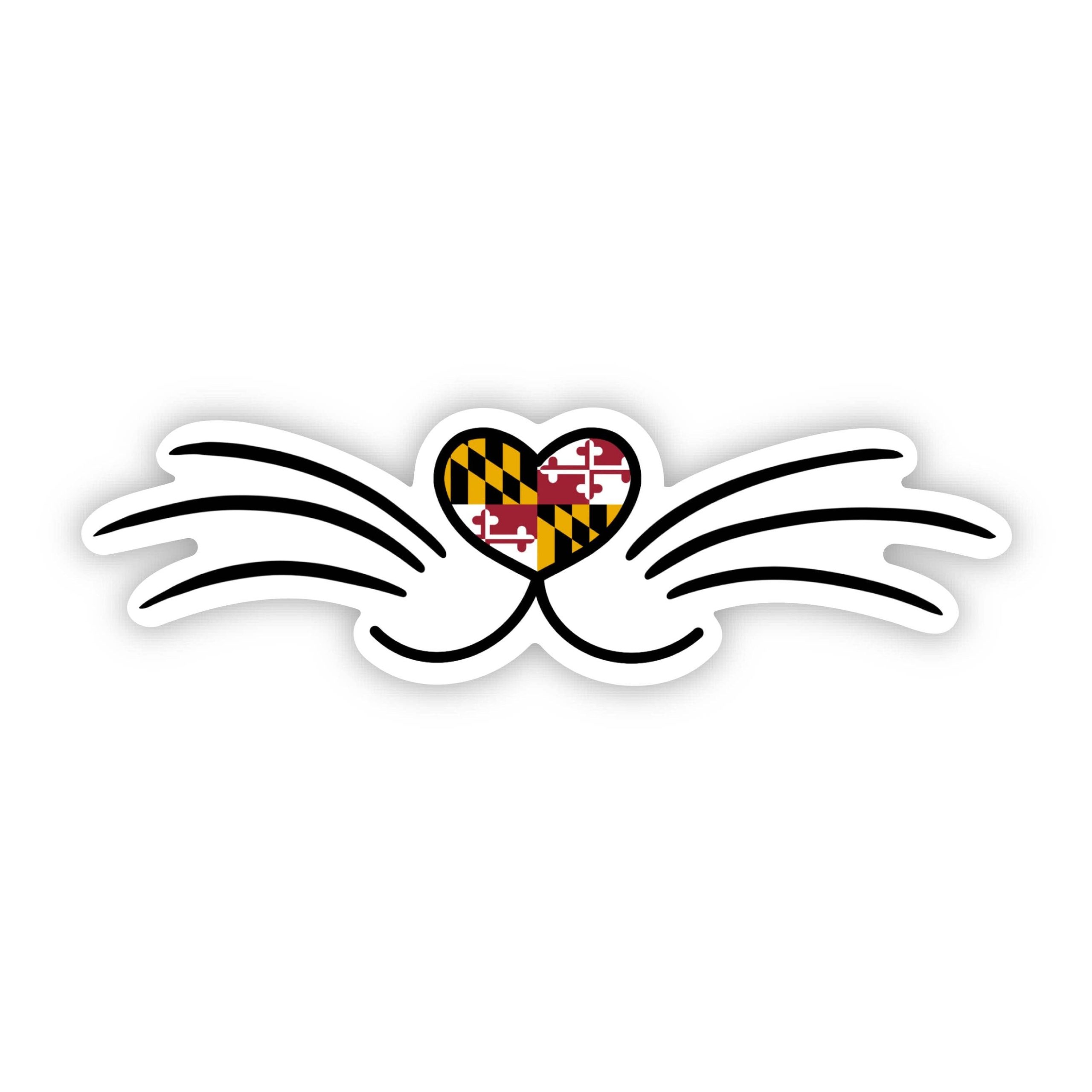Jami Creates – Maryland Cat Nose Sticker