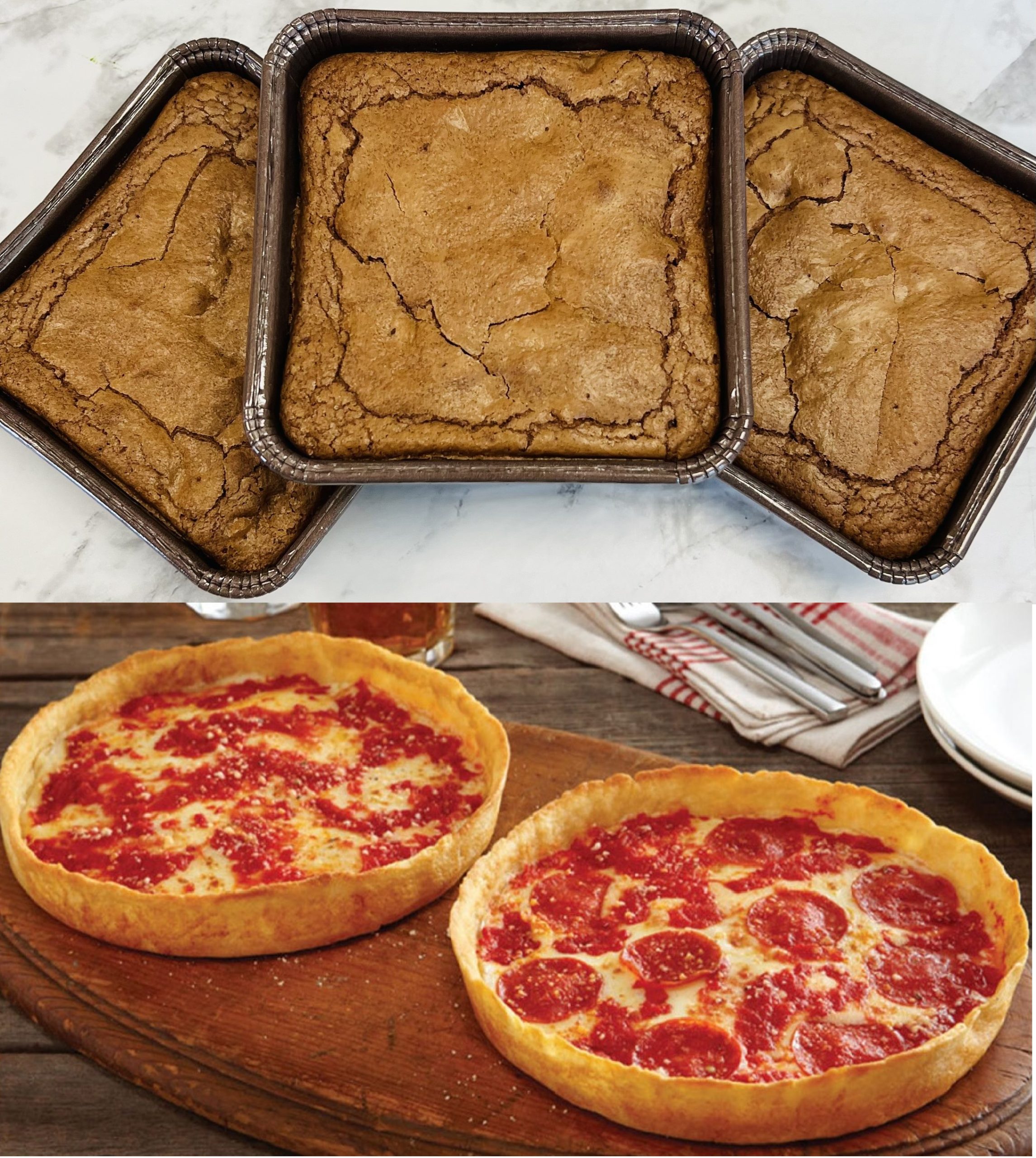 Sweet Ali’s Gluten Free Brownie & 2 Lou’s Gluten-Free Pizzas