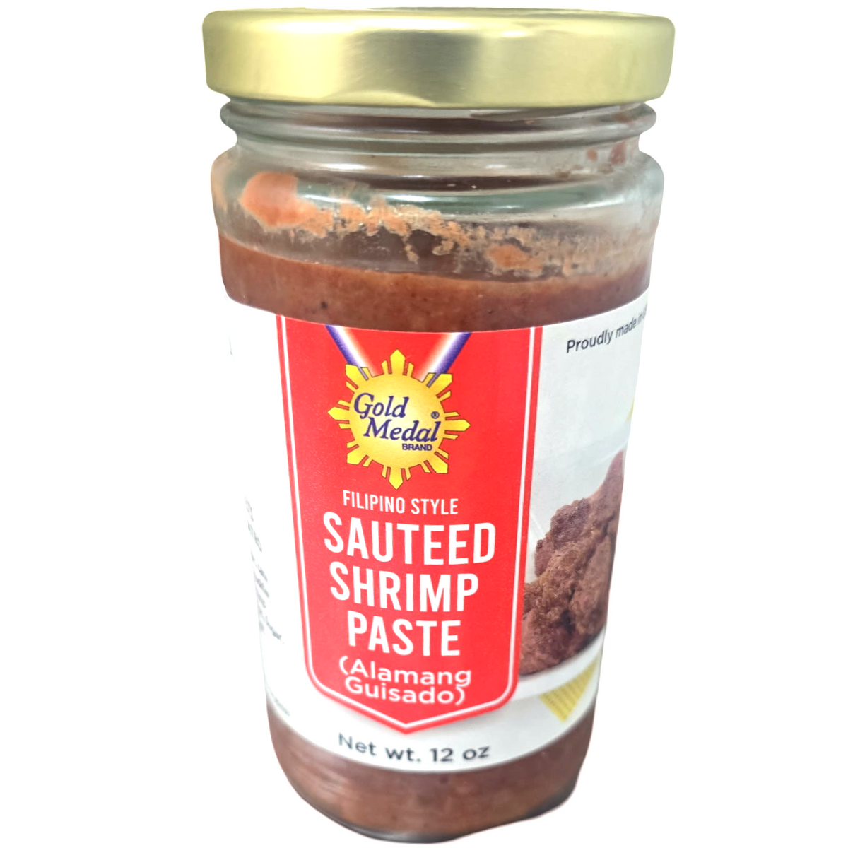 Gold Medal – Filipino Style Sauteed Shrimp Paste (Alamang Guisado) Bagoong – 12 OZ