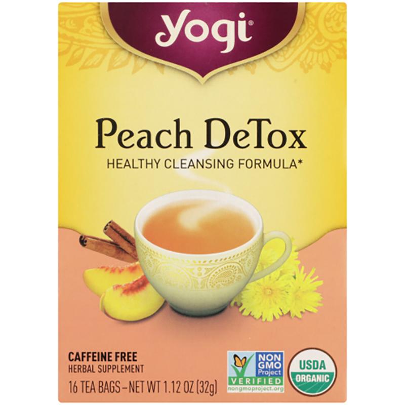 Yogi Tea – Peach Detox, 16 Bags, 1.1oz