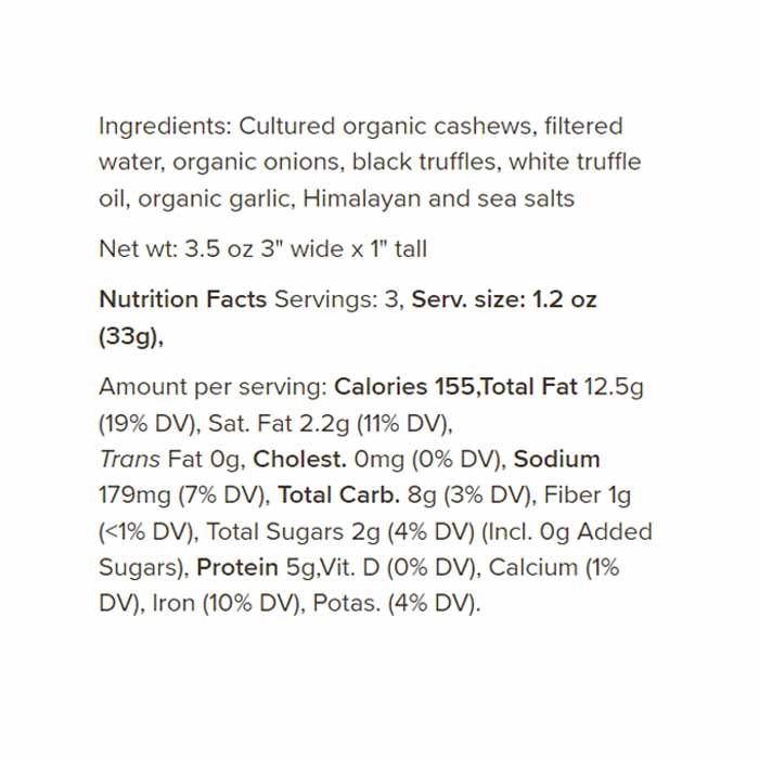 Reine Vegan Cuisine – Trufflehound ,3.5oz
