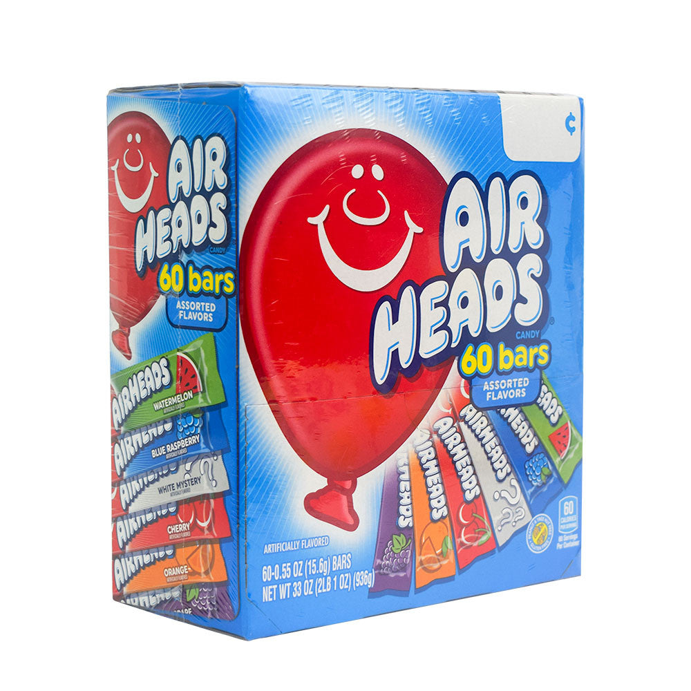 Airheads – Assorted Flavors – 60 Ct