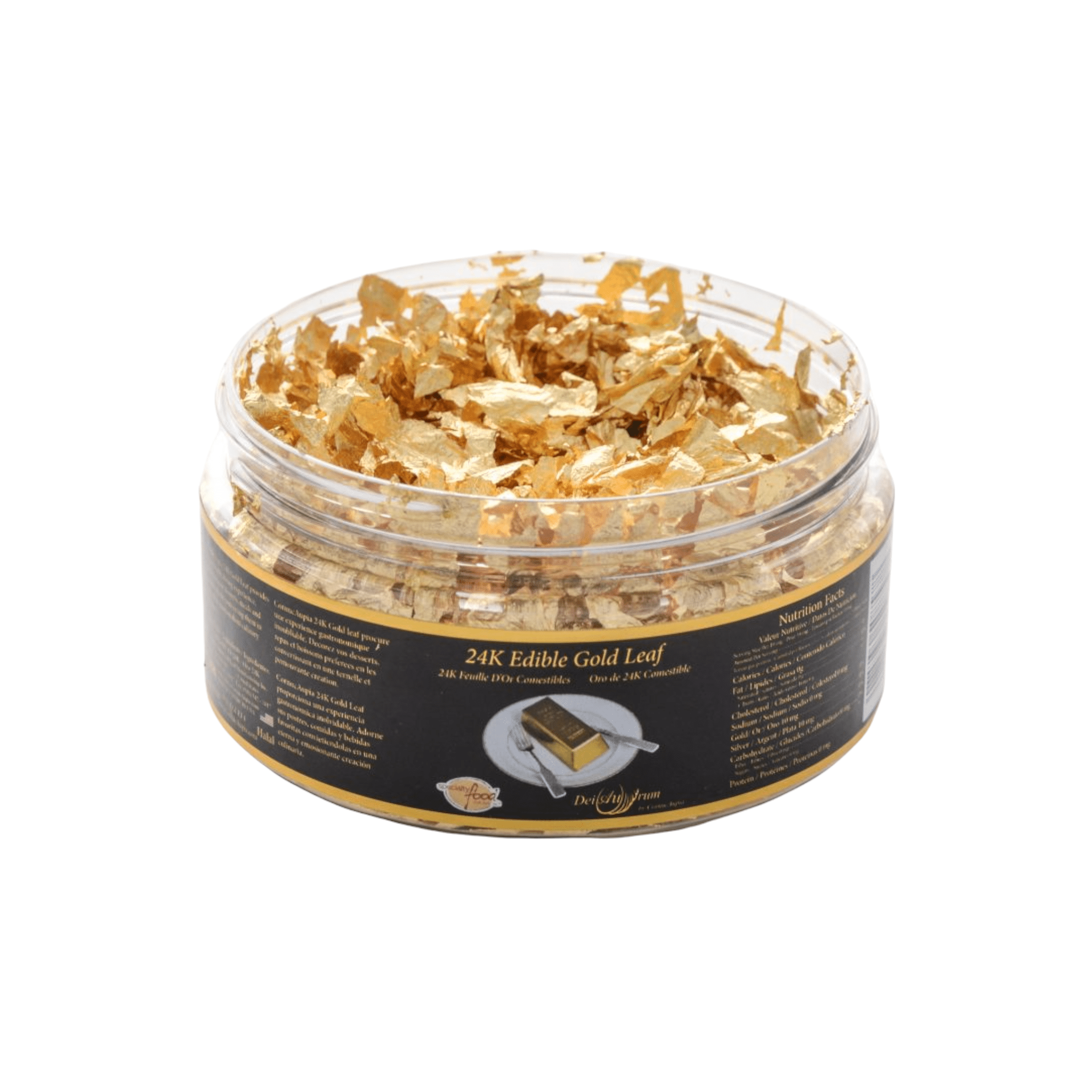 Gold 24K Edible Gold Leaf Flakes