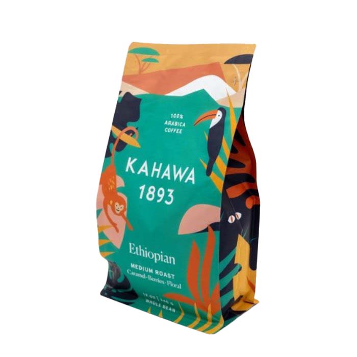 Kahawa 1893 Coffee – Coffee Wb Med Ethiopian 12 Oz – Pack Of 6
