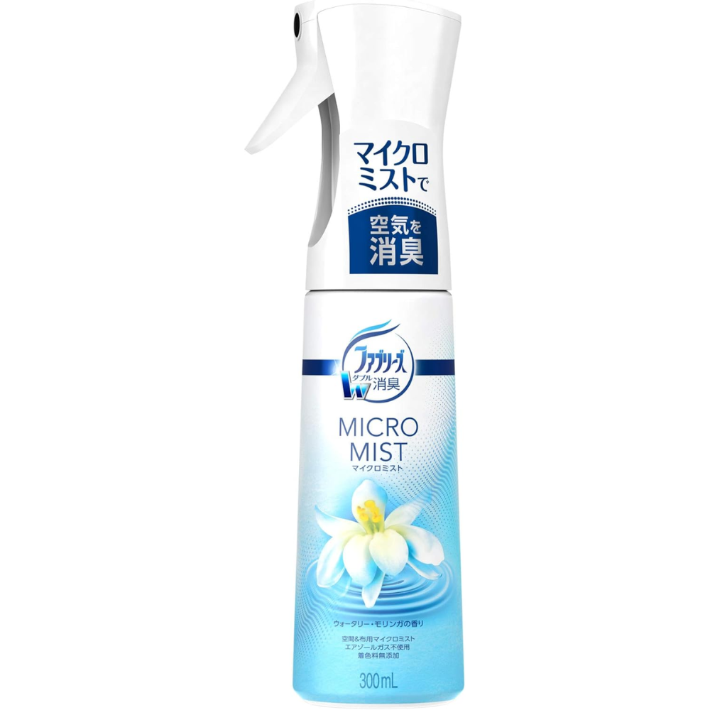 Febreze Micro Mist Air Freshener Spray Watery Moringa Scent 300ml – Made in JAPAN – Tokyo Sakura Mall