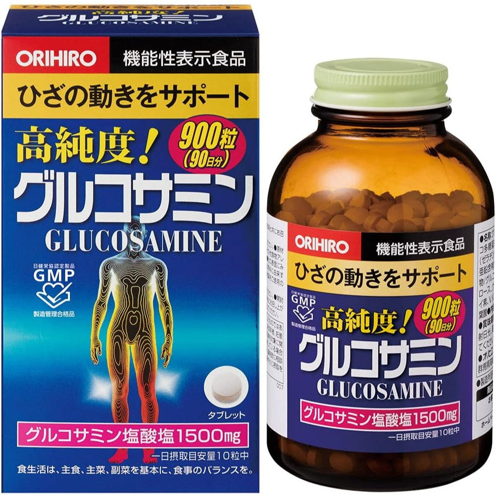 ORIHIRO Glucosamine Supplement 900 Tablets Made in Japan – Tokyo Sakura Mall