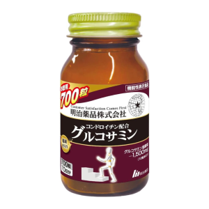 Special Sale! Kenko Kirari Glucosamine with Chondroitin 700 Tablets (10 tablets daily) Made in JAPAN – Meiji Yakuhin