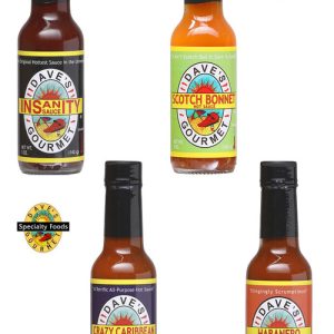 Dave’s Gourmet Insanity Spicy 4 Pack, 4/5oz.