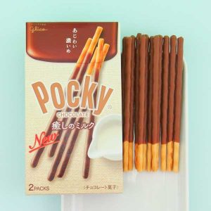 Glico Pocky Biscuit Sticks – Thin Milk Chocolate