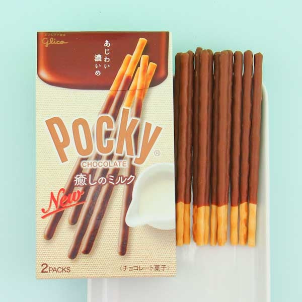 Glico Pocky Biscuit Sticks – Thin Milk Chocolate