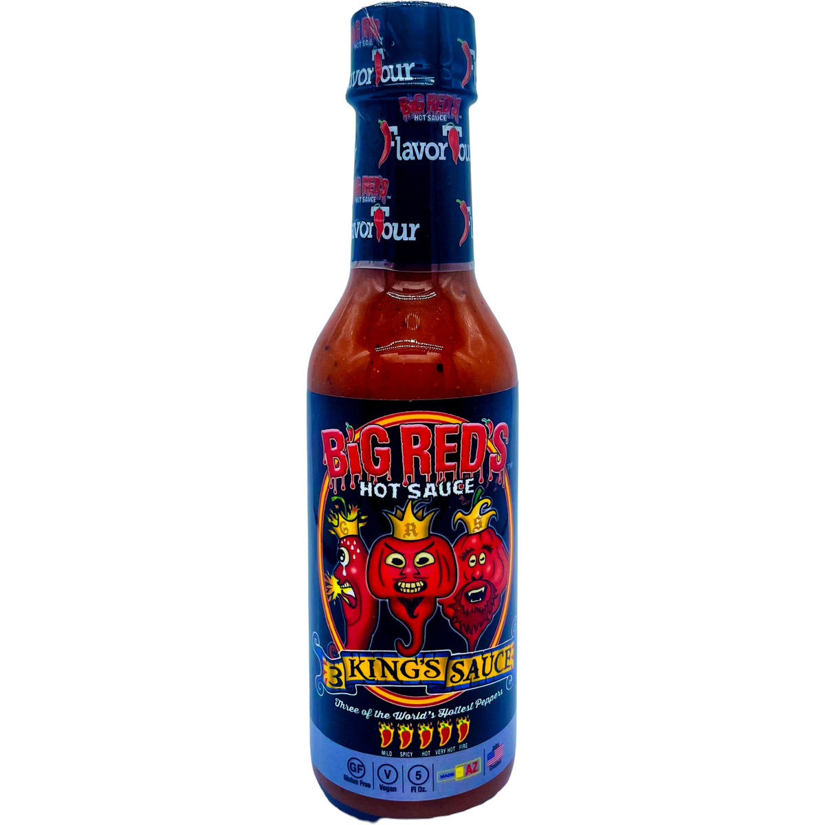 Big Red’s 3 Kings Hot Sauce